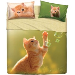 Complete Sheet Set Bassetti Imagine Play Cat
