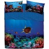 Completo Letto Bassetti Imagine Deep Dream Tartaruga Marina