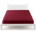 Fitted Sheet Percale Bassetti In Tinta Perfetto With Releaseable Angles Purple Plum