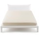Bassetti's In Tinta Percale Fitted Sheet With Perfetto® Releaseable Elastic Corners Pearl White  V1171