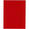 Couvre-Lit Bassetti Sport Piqué Rouge V1