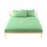 Drap Plat Bassetti Magic Vert Aigue-Marine Avec Bordécor
