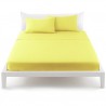Flat Sheet Bassetti Refrain Lemon Yellow With White Bordécor