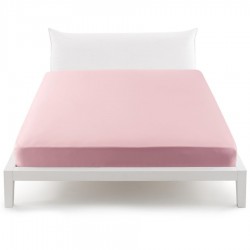 Fitted Sheet Bassetti Pink With Perfetto Releaseable Elastic Corners