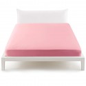 Fitted Sheet Bassetti Dark Pink With Perfetto Releaseable Elastic Corners