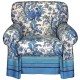Armchair Cover Bassetti Granfoulard Simpson V3 Blue