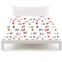 Flat Sheet Bassetti Without Elastic Angles Queen Size