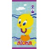 Drap De Plage Bassetti Kids Warner Bros Aloha V1