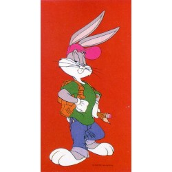 Drap De Plage Bugs Bunny Bassetti Kids Warner Bros Bugs School V1