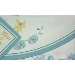 Round Tablecloth With Napkins Gran Tavola Bassetti Orchidea V2
