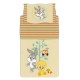 Complete Bedcover Sheet Set Bassetti Kids Tweety And Bugs Bunny Nature Fantasy V6 Beige