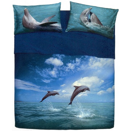 Complete Sheet Set Bassetti Pictures Dancing Dolphin