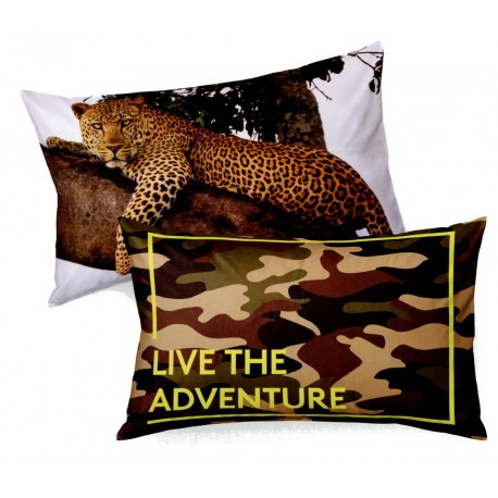 Pillowcases Bassetti Imagine Adventure Leopard V1-2054