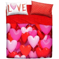 Complete Sheet Set Bassetti Imagine Love Party Hearts Balloons